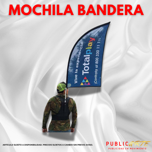 Mochila de bandera tiburón